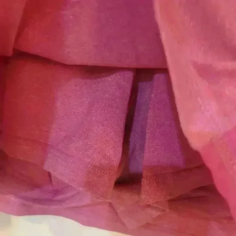 Penn Women's Heather Pink Poly/Spandex Pleated Tennis Skirt w Briefs